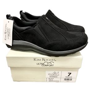 Kim Roger's Black Yola Ultra Comfort Shoes Size 7